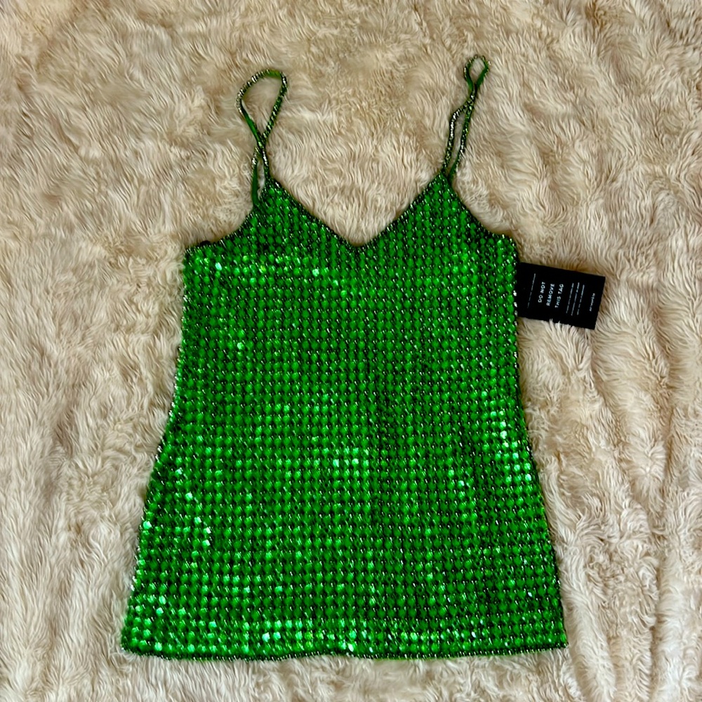 Gorgeous rhinestone dress